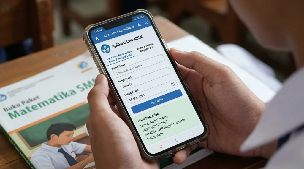 Cek NISN Online 2026 - Nomor Induk Siswa Nasional 2 Cara cek NISN 202604181603