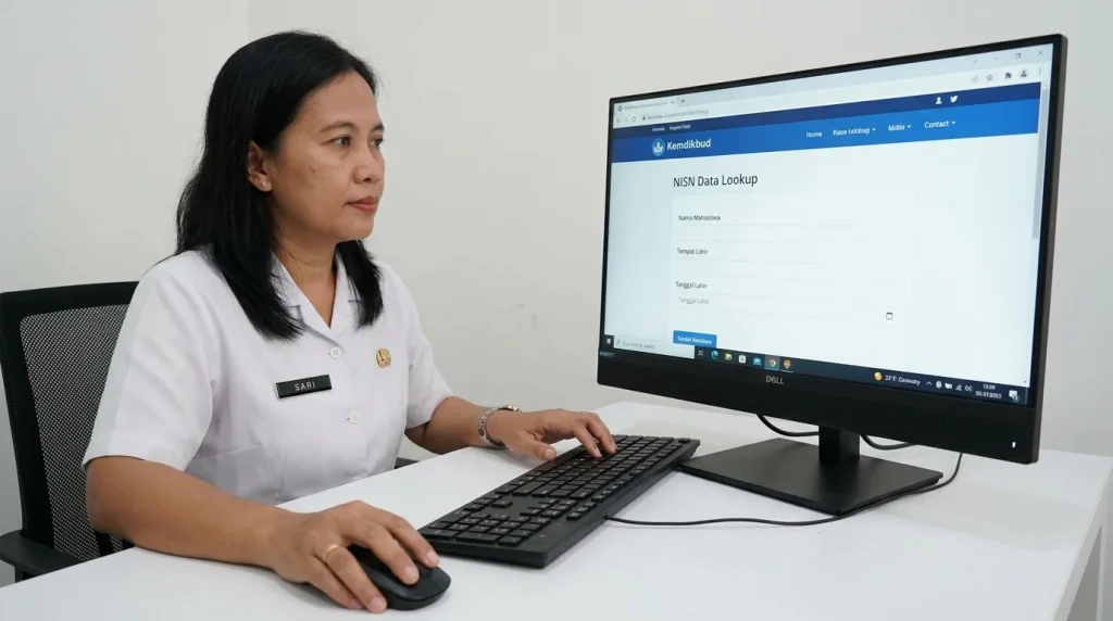 cara cek nomor induk siswa