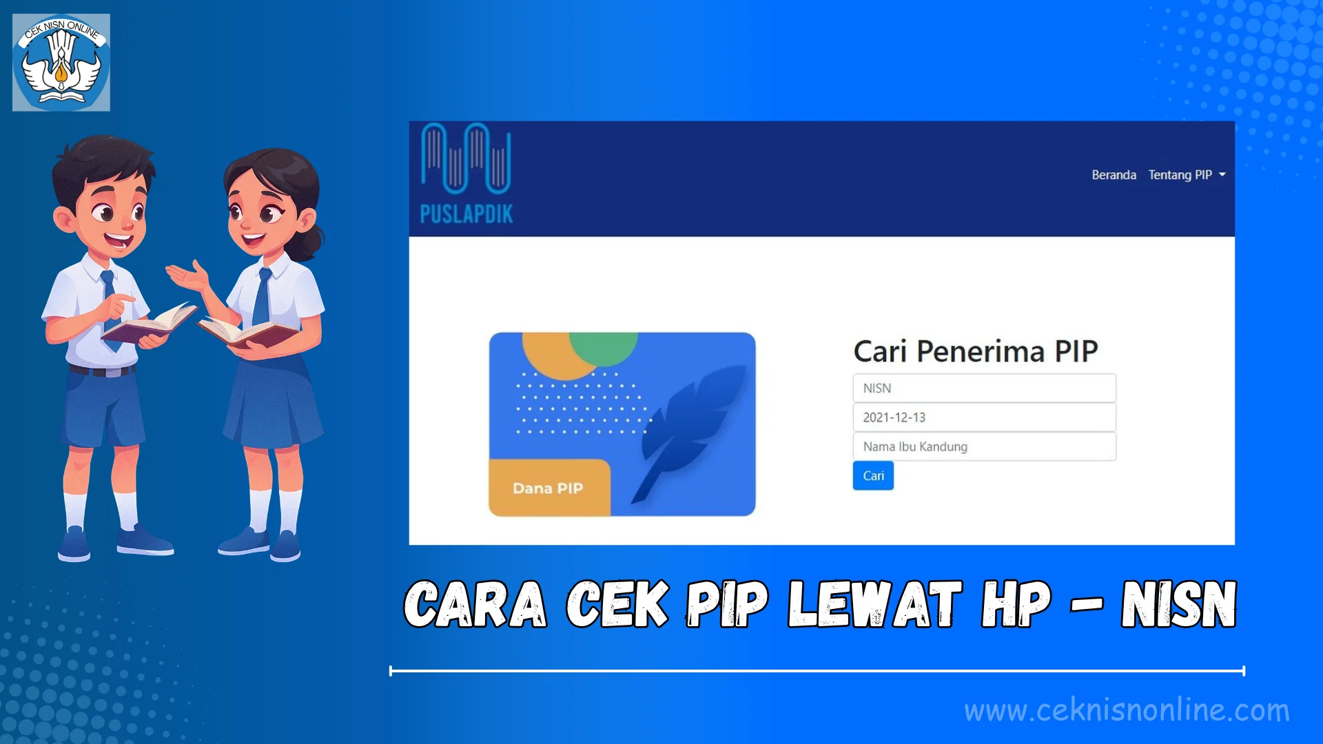 Cara Cek PIP Lewat HP
