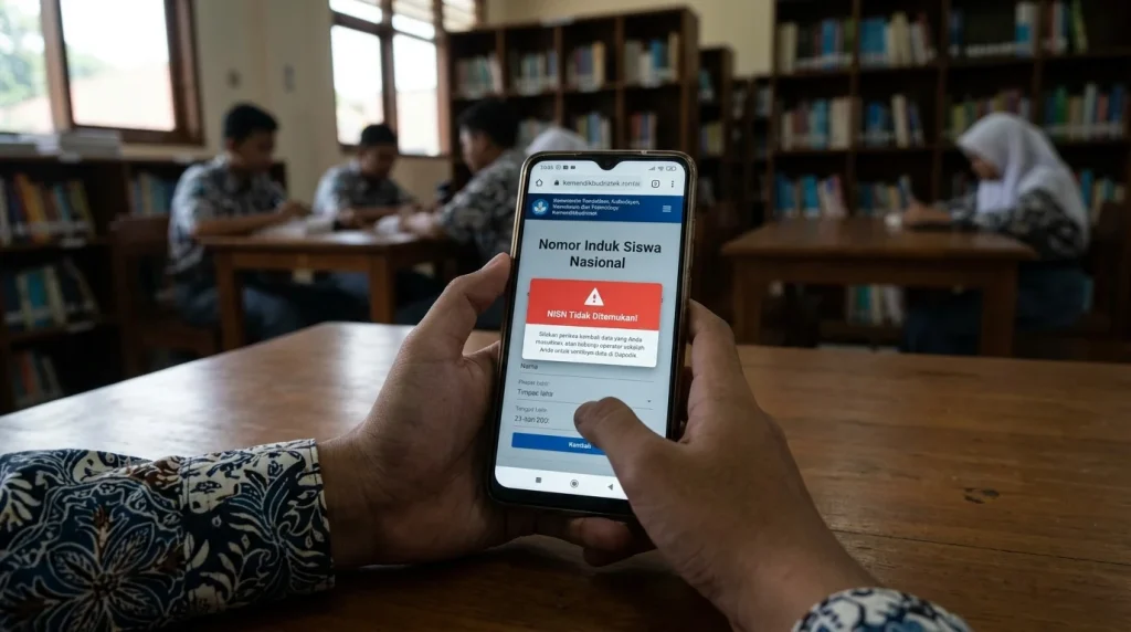 NISN Tidak Ditemukan? Ini Penyebab & Cara Mengatasinya 2 NISN Tidak Ditemukan